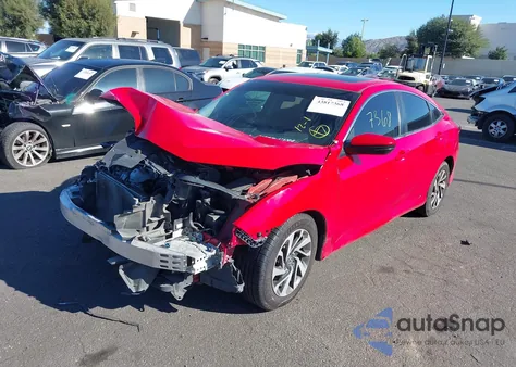 2016 Honda Civic Ex from USA, damaged, VIN 2HGFC2F79GH523722